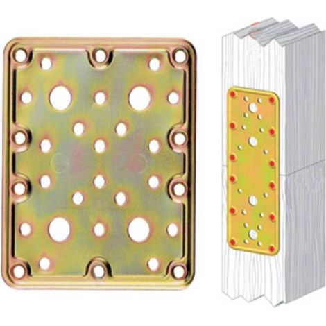 20 x PIASTRA 776 DIRITTA ACCIAIO TROPIC 100X200 MM