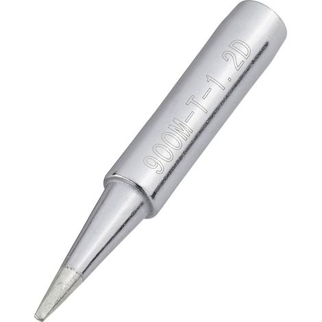 TOOLCRAFT Punta di saldatura Forma a scalpello Dimensione punta 1.2 mm Lunghezza punte 17 mm Contenuto 1 pz. (1/2)