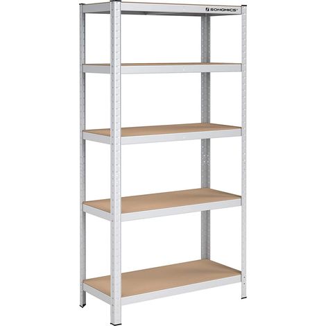 Estantería para cargas pesadas 180 x 90 x 40 cm carga máxima: 875 kg estantería para sótano con superficie galvanizada 120000545/2 (1/5)