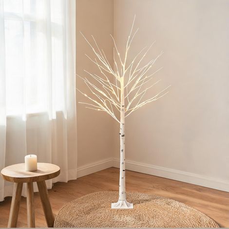 Décoration de Noël blanc en PP 22 x 22 x 180 cm (1/5)
