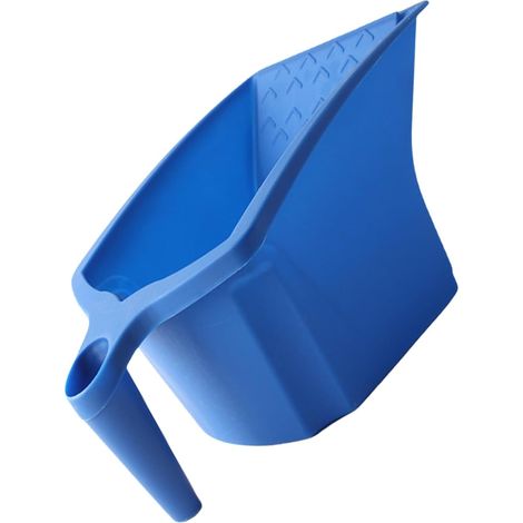 Seau de peinture avec poignée ergonomique - Bleu - Pour réparation de peinture automobile (1/5)