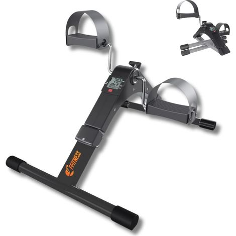 PEDALIERA RIABILITAZIONE MINI BIKE CYCLETTE ALLENATORE BRACCIA GAMBE CON MONITOR (1/4)