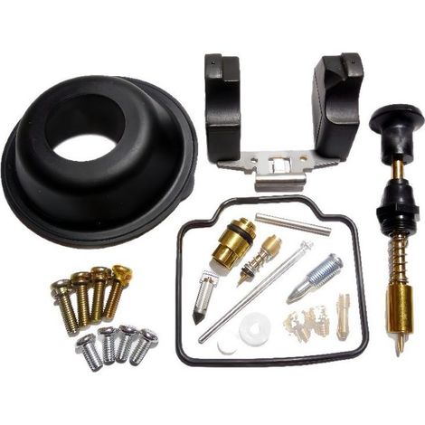 Kit de réparation pour carburateur compatible avec motos 4 temps Suzuki DR125 (modèles 1982–2002), pièces de rechange haute précision pour moto cross et enduro-lsw