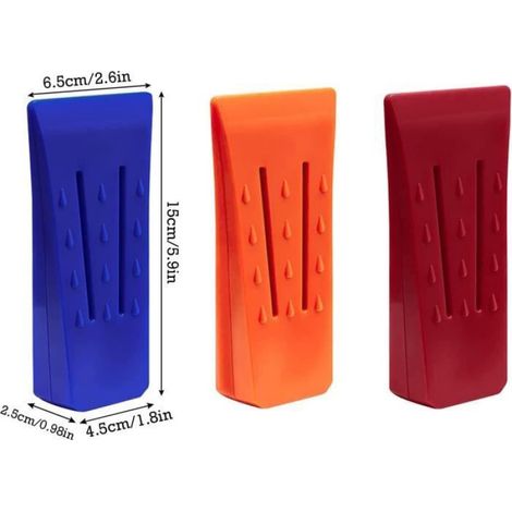 Coins D'Abattage D'Arbres Cales d'abattage en Plastique 3 Pcs ABS pour Enregistrement Falling de Coupe Fendre Tronçonneuse (1/4)