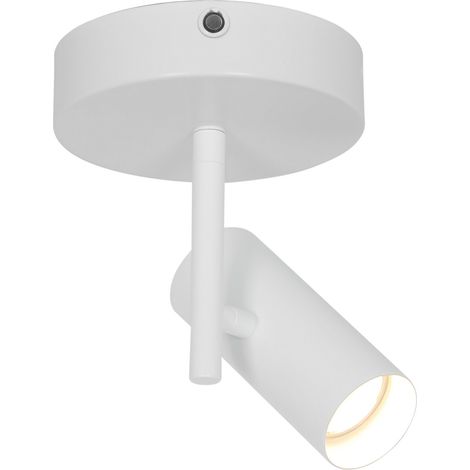 Plafonnier Jerome  Métal Blanc, H.19,5  IP20  GU10 /Nordlux  Intérieur (1/4)