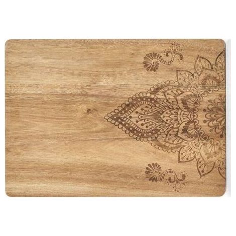Zeller Planche Décorative Acacia Naturel 40x29 cm