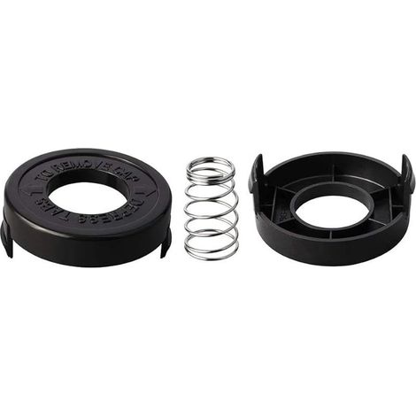 CYRILL – Couvercle de bobine de rechange A6226-XJ A6226 - Pour coupe-bordures Black+Decker GL250, GL310, GL360, GL360SB, CST500, CST800, ST6800, ST7600, ST4000 ST4050 - 2 bobines Capuchons et 1 (1/5)