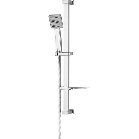 NAJA Ensemble de rails surélevés avec porte-savon, Chrome (1/2)