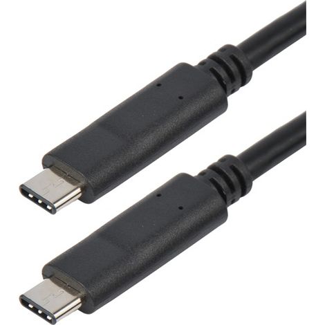 ERARD - Cordon USB 3.2 gen 1 - C M/M - 3A - noir - 1 m