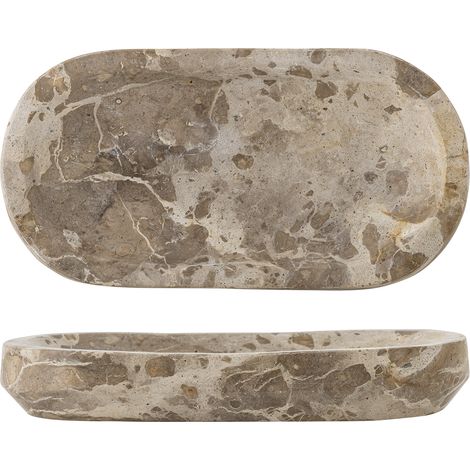 Bloomingville - Shao Tray - Nature - Marble