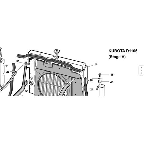 INTERCAMBIADOR COMBINADO ORIGINAL KUBOTA GIANNI FERRARI 91009000007