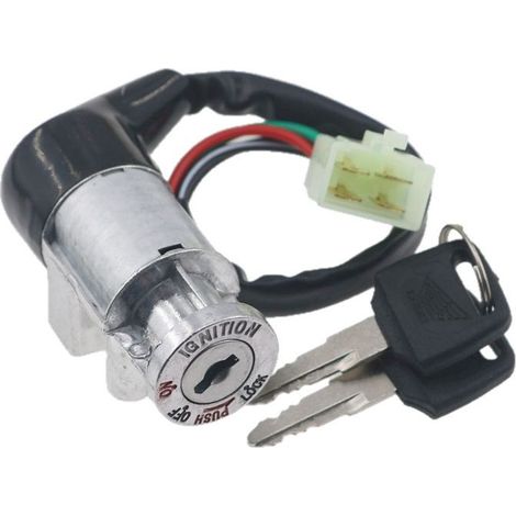 Spare parts for Benchbone motorcycles: ignition switch, electric lock, key for Honda TBT 110 Tianma™ Thai. (1/5)