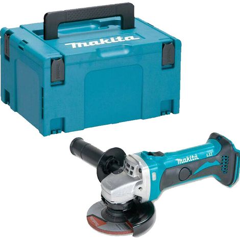 Makita DGA452ZJ 18V Cordless Angle Grinder LXT 115mm MAKPAC Type 3 Carry Case