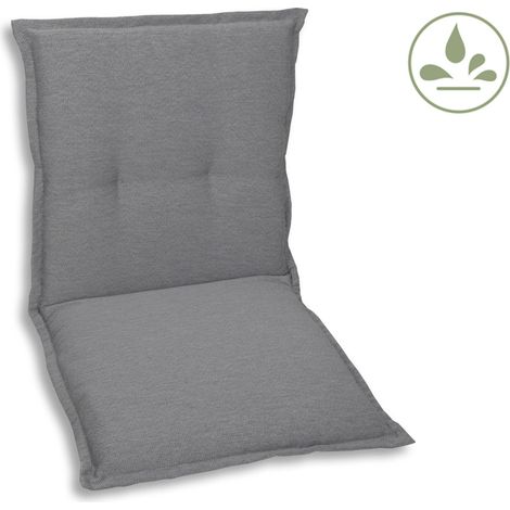 GO-DE Niederlehner-Auflage 100 cm x 50 cm x 7 cm, grau Auflagen & Hussen (1/3)