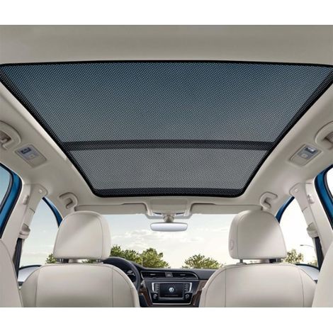 Sonnenschutzblenden für das Schiebedach des VW Tiguan (2007–2016), 2er-Set – Verdunkelnd, UV-Schutz, Sonnenschutz, schwarz (1/5)
