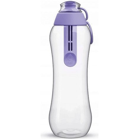 Bottiglia filtrante per acqua Dafi viola da 0,5 l + filtro