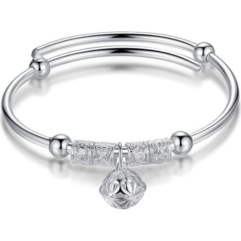 Bracelet pour femme, clochette porte-bonheur, ajustable, cadeau pour Noël, la Saint-Valentin, un anniversaire, pour une femme ou une petite amie, bracelet porte-bonheur