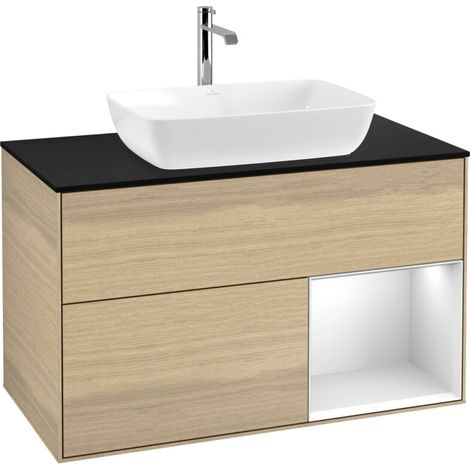 Villeroy & Boch F782MTPC Meuble sous-lavabo Finion F78 (1/2)