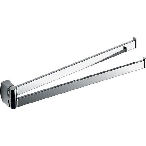 COLOMBO DESIGN Trenta portasalviette doppio a snodo cromato codice prod: B30120CR (1/2)