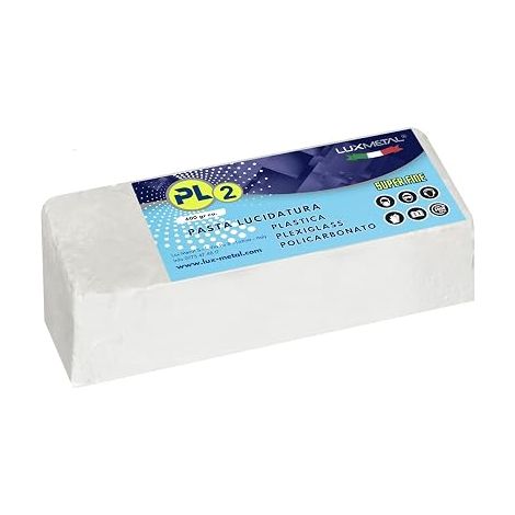 Abrasive Paste for Plastic PL2 600g Polishing Fine Plexiglass Transparent Polycarbonate Polishing Plastic Remove Scratches Plastic Abrasive Paste Plexiglass Renew Headlights (1/5)