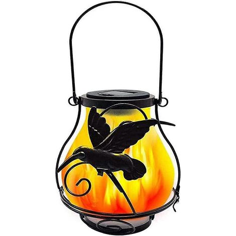 Style Rétro Solaire Led Flamme Led Jardin De Jamine Pension De La Lantreme Tapilleur,a (1/4)