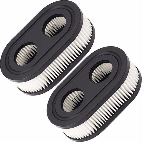 Linghhang – Lot de 2 filtres à air pour tondeuse à gazon – Compatibles moteurs Briggs & Stratton 550E 500EX 550EX 625 575EX – Filtration efficace