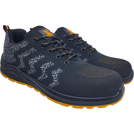 Sicherheitshalbschuh Timo S1 schwarz/orange (1/3)