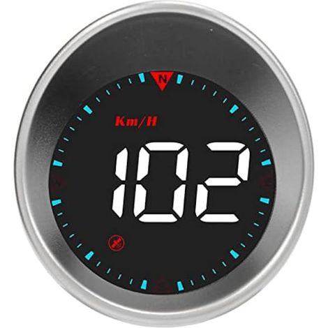 Compteur de Vitesse HUD pour Voiture, écran numérique Intelligent Universel avec Tachymètre GPS pour Camion, Bus, Bateau, Moto (1/5)