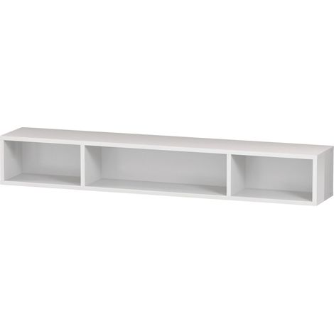Duravit L-Cube Regalelement horizontal, 3 Fächer, 140x800x120mm,
