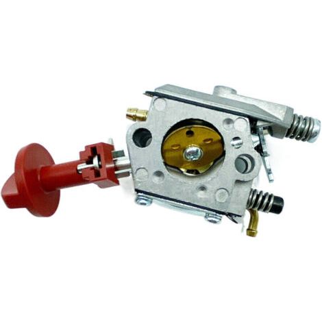 NALOOKAMIC Husqvarna 543R Carburateur de Tondeuse à Gazon, carburateur de Remplacement de débroussailleuse de carburateur en métal pour 580798301 243R 525RS 543RBS 43cc (1/4)