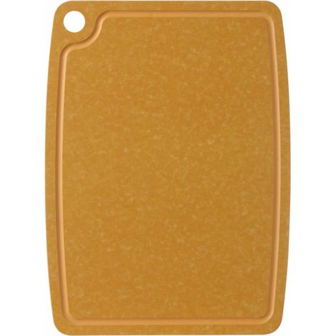 Tabla de cortar de fibra de madera 300 x 235 mm - Marrón (1/3)