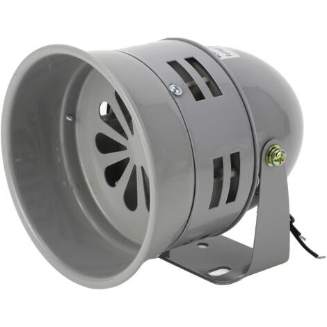 Jeffergarden Alarme industrielle, sirène à moteur, 120db, 40W, coque en fer gris, klaxon de feu, composant électronique, ac 220v (1/5)