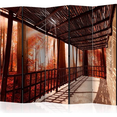 Paravento - Nature: Forest Terrace II [Room Dividers] - 225x172 (1/4)