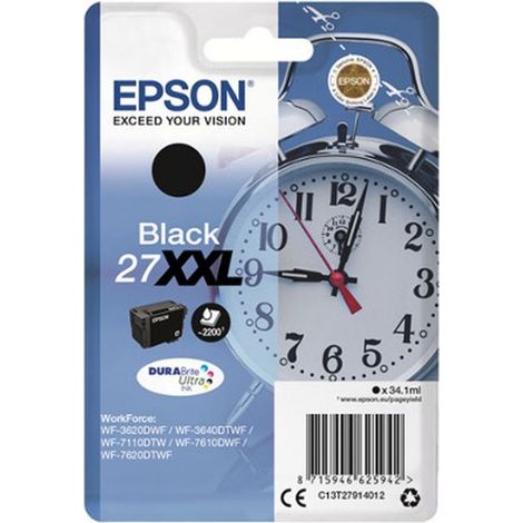 Epson Singlepack Black 27XXL DURABrite Ultra Ink (1/5)