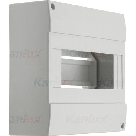 QUADRO DI DISTRIBUZIONE SERIE DB DB108W 1X8P/SM - KANLUX (1/2)