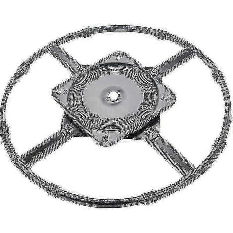 Roulement pivotant à 360° avec support à billes pour base rotative compatible avec les fauteuils inclinables/meubles TV (Version 0621) (1/5)