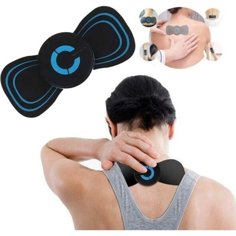 Appareil de massage électrique pour la nuque et les épaules - Massage cervical (noir)-AquaForge (1/5)