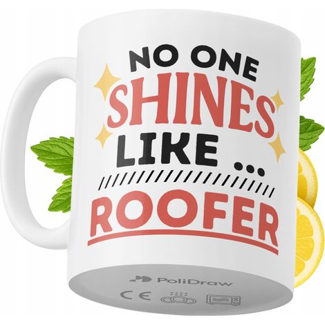 Mug humoristique pour couvreur, avec un texte amusant et un design graphique original. Idéal pour les anniversaires, les fêtes et les occasions spéciales. Mug premium pour la maison, le bureau et le t (1/5)