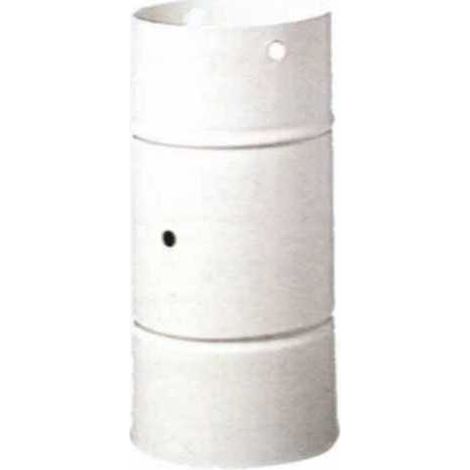 Serrandola émaillée 8 blanche aile