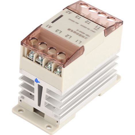 Halbleiterrelais (SSR) 90–250 V AC Eingang auf 24–380 V AC Ausgang, Zubehör für Haussteuerung TSR 40AA S 40A (1/5)