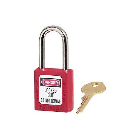 Candado Zenex™  arco de acero  para exteriores  UE 6 unid  (1/5)