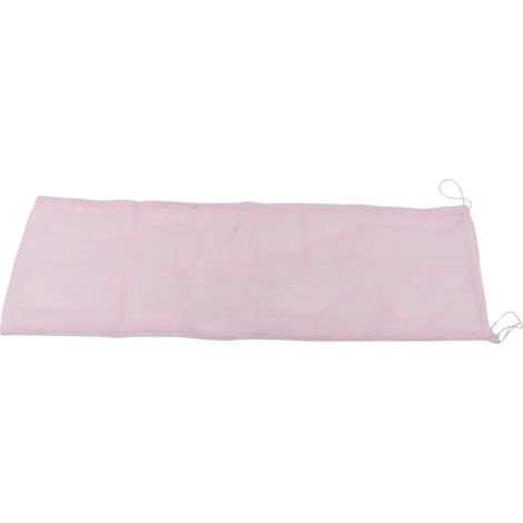 Filet de protection en nylon pour cage à oiseaux, réglable, anti-poussière et anti-graines, pour perroquets, perruches et aras (rose) (1/5)
