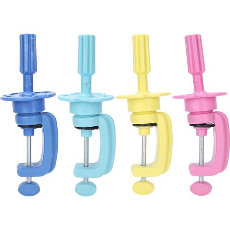 4 pièces Support de Tête Mannequin Réglable pour Perruques et Coiffure (1/5)