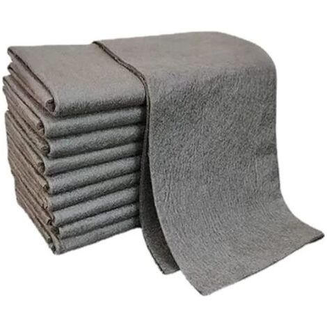 Lot de 5 chiffons de nettoyage magiques - Sans traces et sans peluches - Pour la maison, la cuisine, le verre de voiture (1/4)