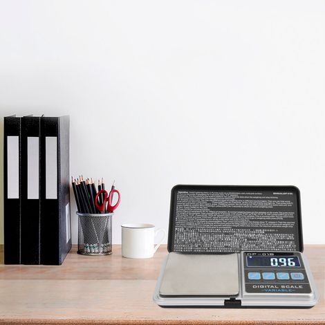 Mini balance numérique portable de haute précision, idéale pour la cuisine et le pesage de bijoux (300 g / 0,01 g). (1/5)