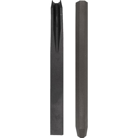 Piquet PVC recyclé à fixer pour bordure de jardin BorderFix - H 38 x 3,6 x 3,8 cm (1/4)