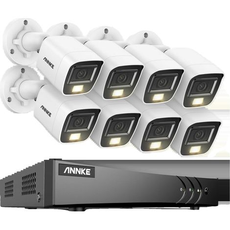 Système de caméra de surveillance, résolution 5MP, design étanche, Kits DVR 8CH 8Pcs, 1T (1/2)