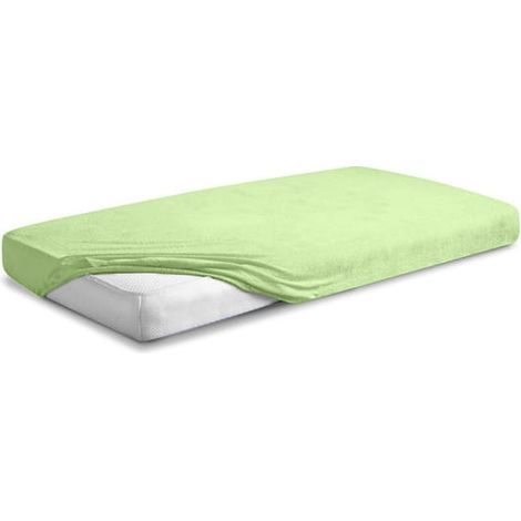 Frottee-Spannbettlaken mit Gummizug, klassisch, 60 x 120 x 10 cm (1/5)