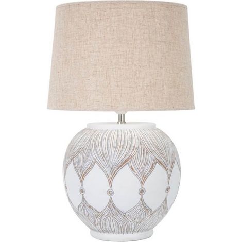 LAMPADA DA TAVOLO RESINA ROT. ATENE CM Ø 38X59 (1/5)