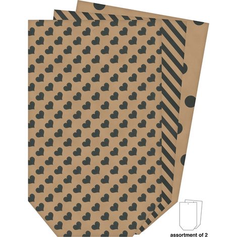 Braun & Company Geschenktasche natur 16 x 26 cm Geschenkverpackungen